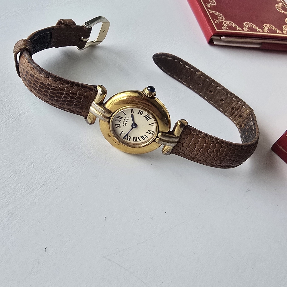 Vintage Must de Cartier Vermeil Watch – Paris - Picture 3 of 7